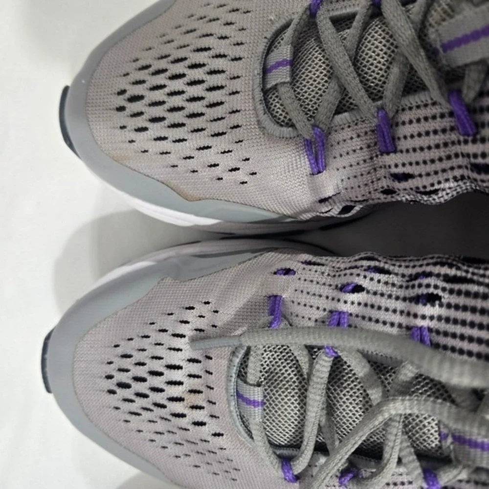 Ryka Vivid RZX Women's Athletic Shoes‎ Gray Purple Lace Up Sneakers Size 9.5